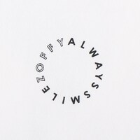 「ゾフィー『ALWAYS SMILE』Tシャツ」ロゴ
