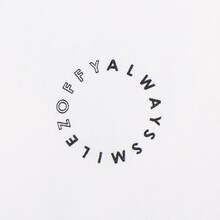 「ゾフィー『ALWAYS SMILE』Tシャツ」ロゴ