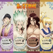 アニメ「Dr.STONE」ブレンドティーの告知画像。