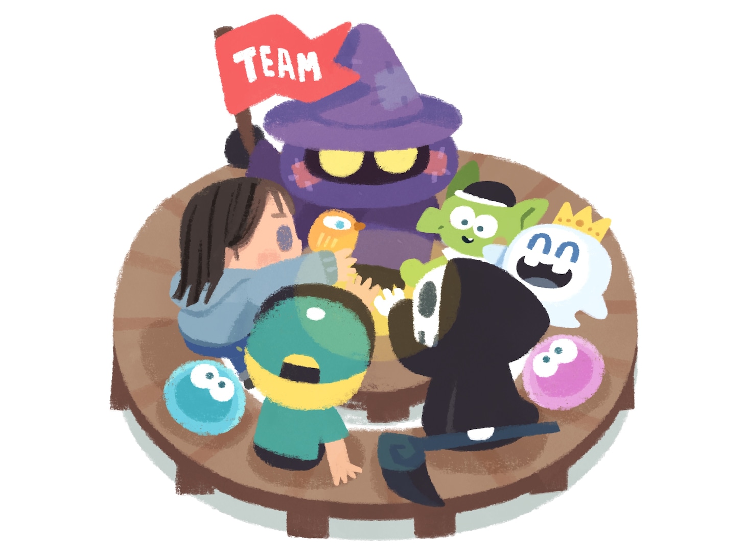 クリエイターコミュニティ運営のイメージ画像。