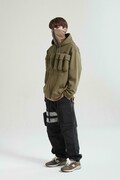 「TACTICAL ZIP-UP HOODIE」