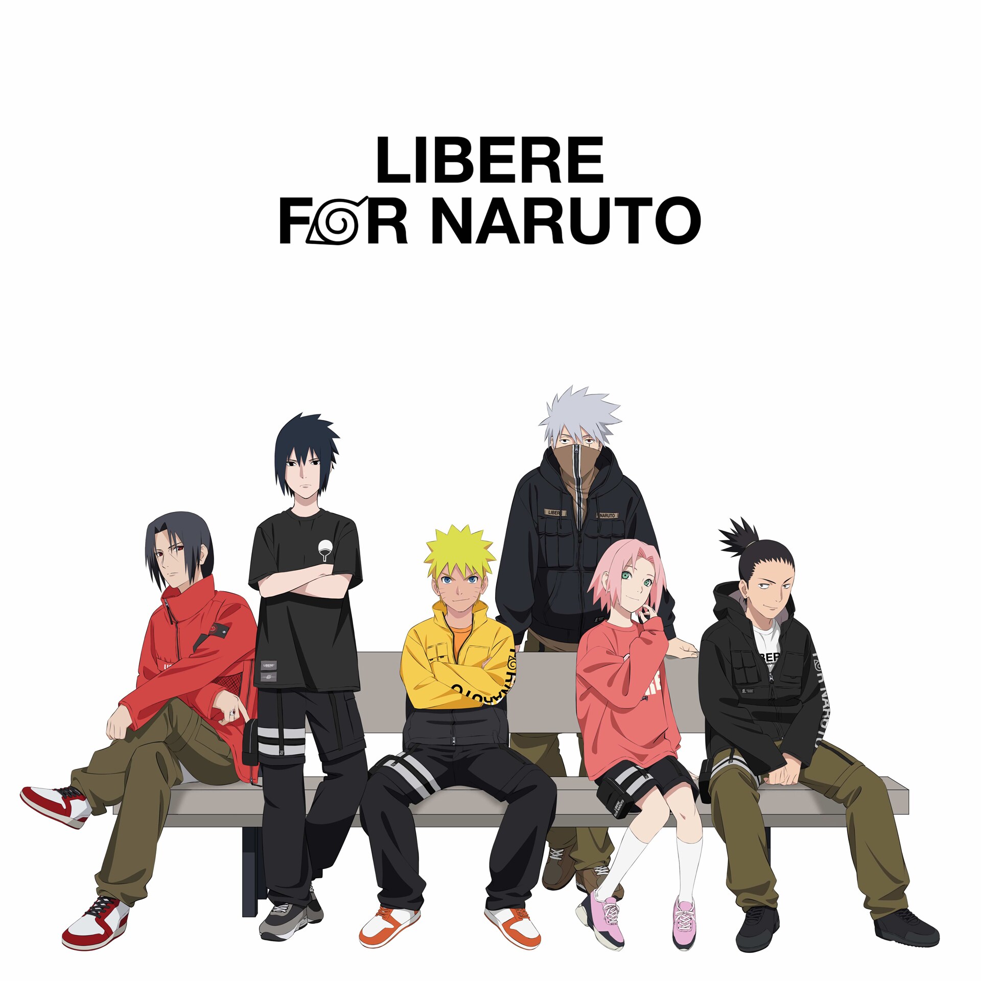 NARUTO」“ストリート忍者スタイル”なジャケット、描き下ろしポスター
