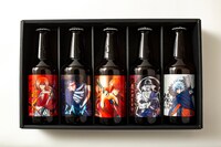 「るろうに剣心」×新潟麦酒のギフトセット。(c)和月伸宏／集英社