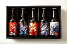 「るろうに剣心」×新潟麦酒のギフトセット。(c)和月伸宏／集英社