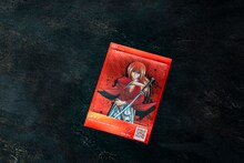 「剣心 RED X」のステッカー。(c)和月伸宏／集英社