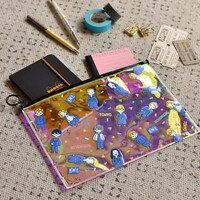 「オーロラポーチ（80's総柄）」