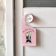 「ドアプレート（散歩中/起こさないでください）」