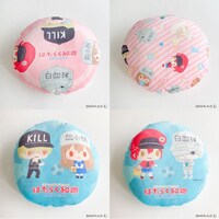 「はたらく細胞 クッション（ピンク、ブルー）」