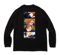 「呪術廻戦 × ZOZOTOWN 釘崎 野薔薇 Scene ロングTシャツ」（ブラック）