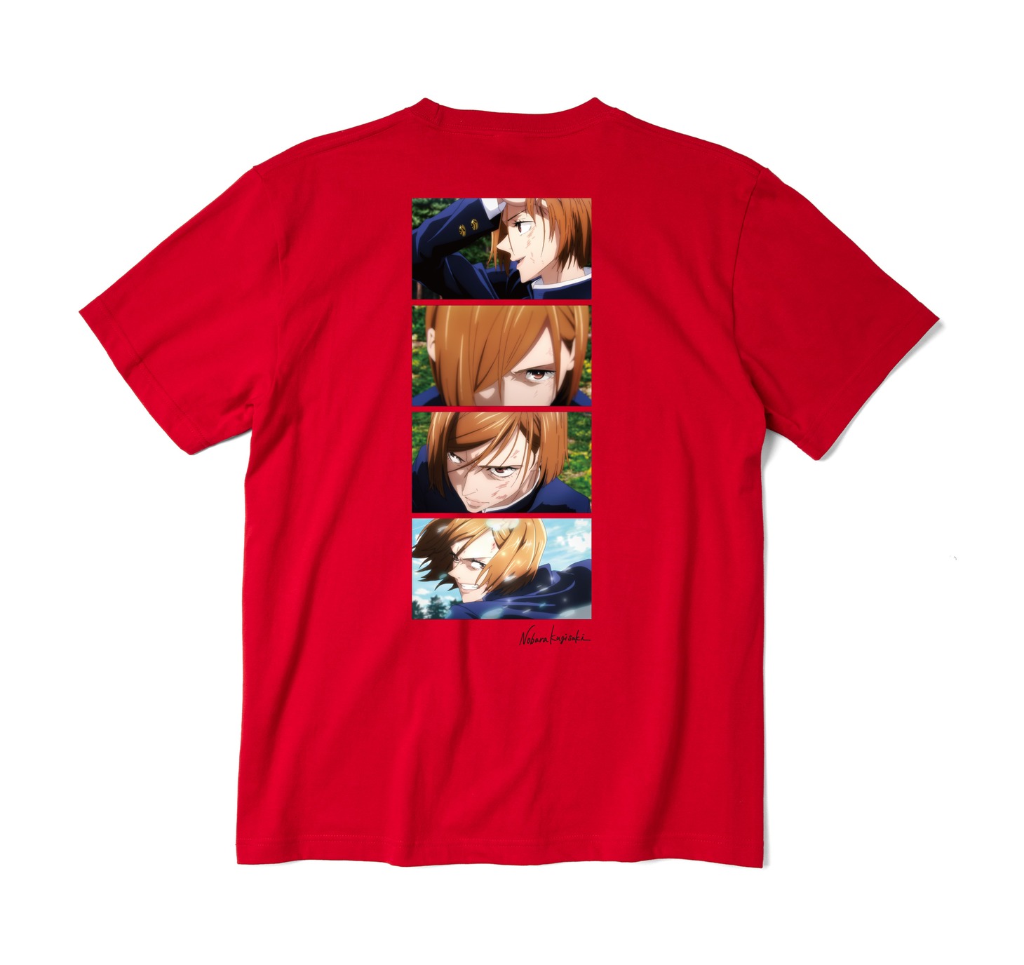 「呪術廻戦 × ZOZOTOWN 釘崎 野薔薇 Scene Tシャツ」（レッド）