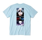 「呪術廻戦 × ZOZOTOWN 五条 悟 Scene Tシャツ」(ライトブルー)