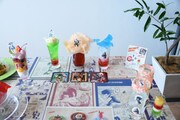 コラボカフェ「DRAWING SMASH CAFE」のメニュー。