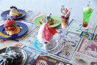 コラボカフェ「DRAWING SMASH CAFE」のメニュー。