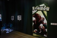 「僕のヒーローアカデミア展 DRAWING SMASH」の様子。