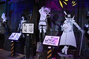 「僕のヒーローアカデミア展 DRAWING SMASH」の様子。