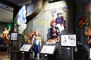 「僕のヒーローアカデミア展 DRAWING SMASH」の様子。