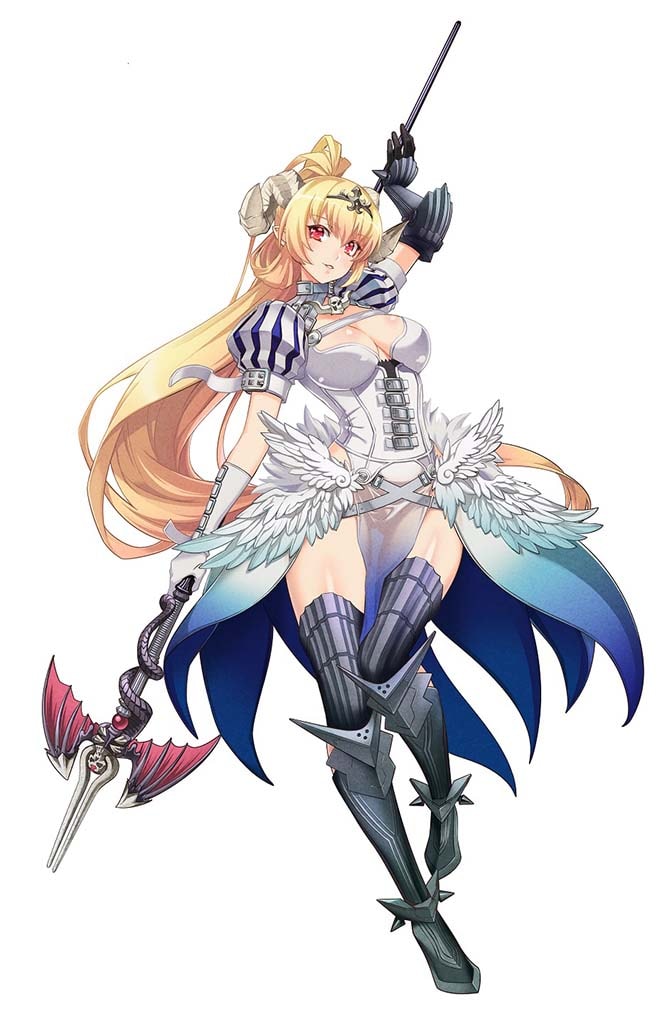 「sin 七つの大罪 X-TASY」に登場するルシファー（CV：原由実）。