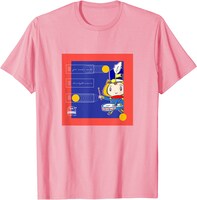 「シノビー＆ニン丸 音楽といっしょウィークTシャツ」のピンク。