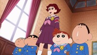 「映画クレヨンしんちゃん 謎メキ！花の天カス学園」より。