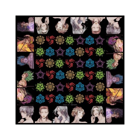 「Fairy蘭丸 エンディング柄 スカーフ」