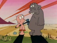 「はじめ人間ギャートルズ」より。 (c)そのやま企画・TMS