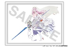 「ゼロツー For My Darling xx Memorial Board 」に付属するA3サイズの錦織敦史監督描き下ろしイラスト・アートボード（フレーム付き）