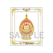 「10周年記念ロゴブローチ」