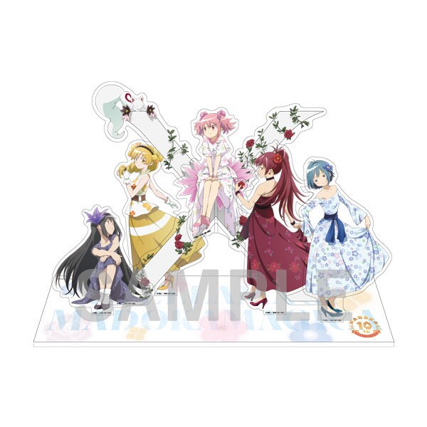魔法少女まどか☆マギカ 10周年 アクリルマスコット　ジオラマセット 魔法少女まどか☆マギカ 10周年 アクリルマスコットジオラマセット