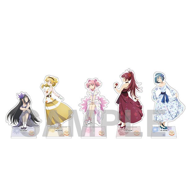 魔法少女まどか☆マギカ 10周年 アクリルマスコット　ジオラマセット 魔法少女まどか マギカ10(展) 10th Anniversary イベント