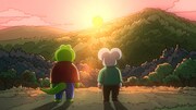 アニメ映画「100日間生きたワニ」より。