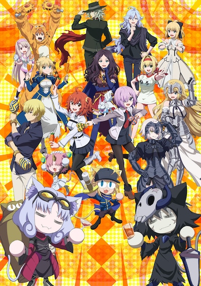 OVA「Fate/Grand Carnival」1st Seasonのキービジュアル。