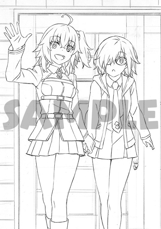 店舗別連動購入特典の描き下ろしB2タペストリー（とらのあな）。
