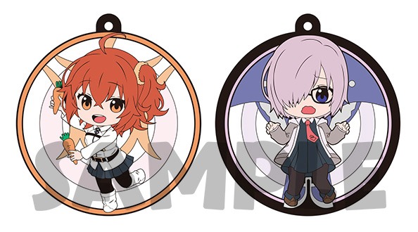 ANIPLEX+の店舗別購入特典・ラバーチャーム2個セット。