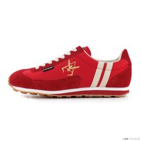「STRICT-G × PATRICK 『機動戦士ガンダム』ボストン スニーカー」の「RED COMET（レッド）」。