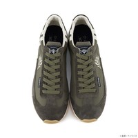 「STRICT-G × PATRICK 『機動戦士ガンダム』ボストン スニーカー」の「ZEON（グリーン）」。