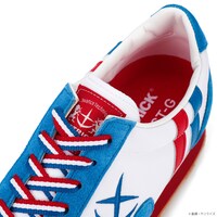 「STRICT-G × PATRICK 『機動戦士ガンダム』ボストン スニーカー」の「E.F.S.F.（ホワイト）」。