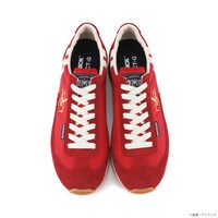 「STRICT-G × PATRICK 『機動戦士ガンダム』ボストン スニーカー」の「RED COMET（レッド）」。