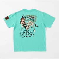 「ルパン三世 PART5 半袖Tシャツ」の「不二子A ミント」の背面。