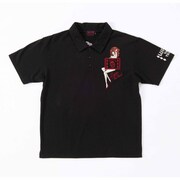 「ルパン三世 PART5 半袖ポロシャツ」のブラック。