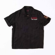 「ルパン三世 PART5 半袖開襟シャツ」のブラック。