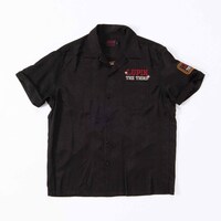 「ルパン三世 PART5 半袖開襟シャツ」のブラック。