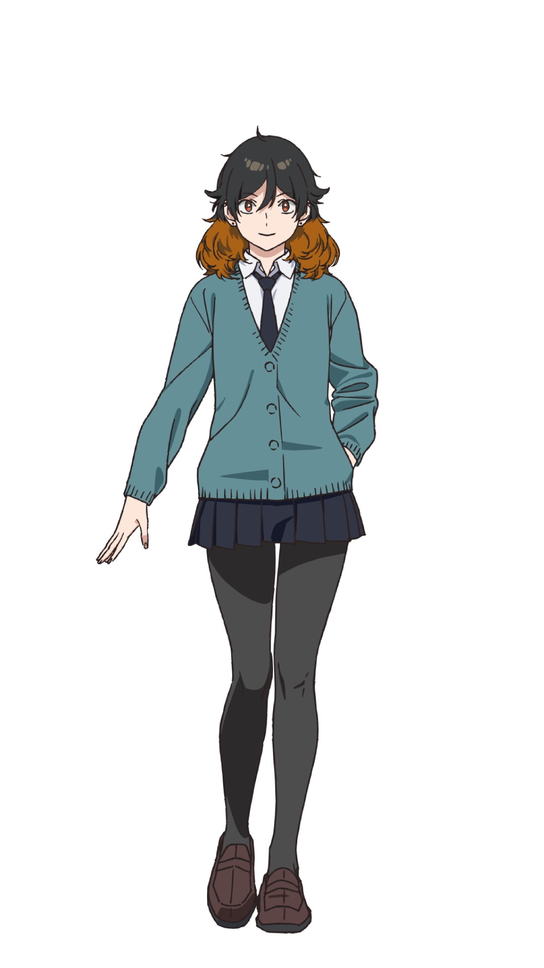 桑名マキ（CV：宮本侑芽）。八虎が通う美術予備校で一目置かれる少女。両親が東京藝術大学出身という環境で育った。姉が東京藝術大学に主席合格したことにプレッシャーを感じている。だが、それを外には見せず、明るく振る舞う。 (c)山口つばさ・講談社／ブルーピリオド製作委員会