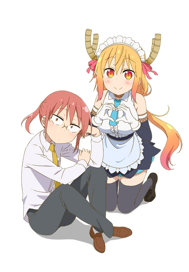 TVアニメ「小林さんちのメイドラゴンS」“放送記念ビジュアル”第1弾