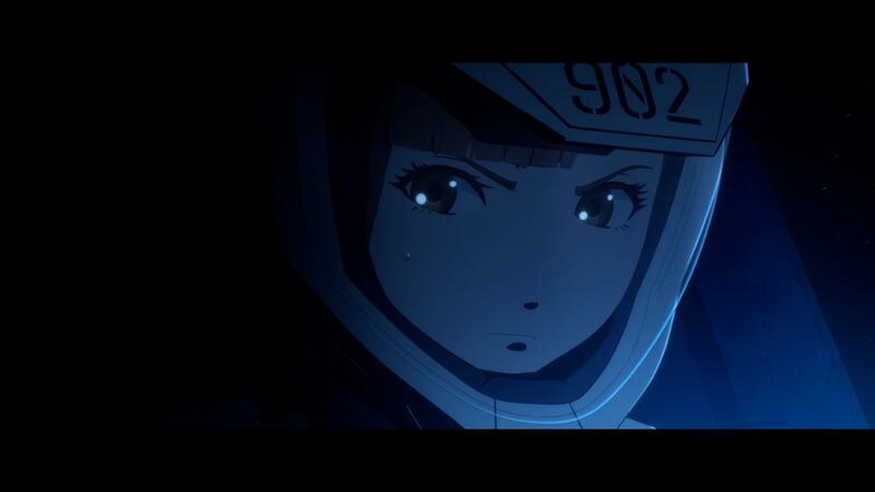 「シドニアの騎士 あいつむぐほし」冒頭映像より。