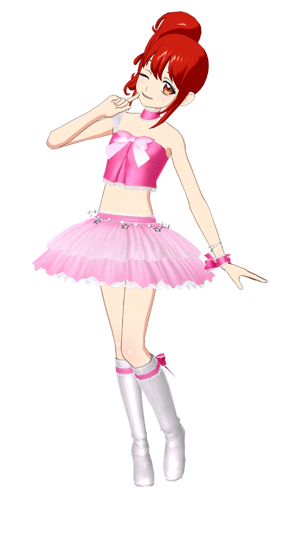 ゲームに登場するコーデのイメージ。(c)T-ARTS/ syn Sophia / テレビ東京/ PCH3製作委員会