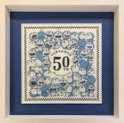 「ドラえもん50周年浮世絵『50th Anniversay 50 poses』」