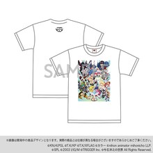 「今石洋之の世界 キービジュアル Tシャツ」ホワイト