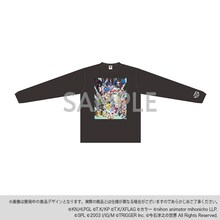 「今石洋之の世界 キービジュアル ロングTシャツ」・ブラック