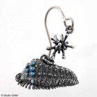 「風の谷のナウシカ」耳元で王蟲が揺れる、真鍮製のリアルなアクセサリー