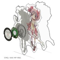 「推し払いキーホルダー」の分解イメージ。